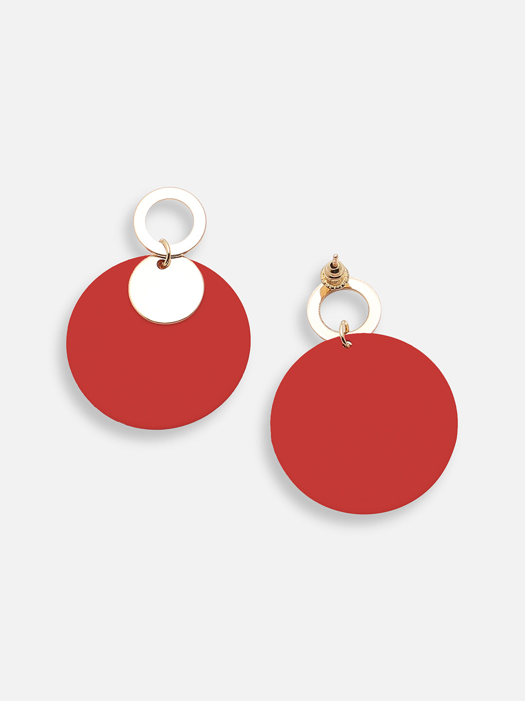GOLD PLATED PARTY DESIGNER DROP EARRING FOR WOMEN