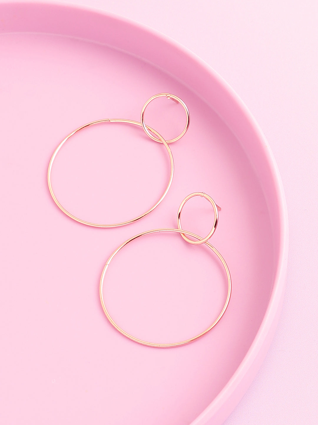 GOLD PLATED PARTY DESIGNER DROP EARRING FOR WOMEN