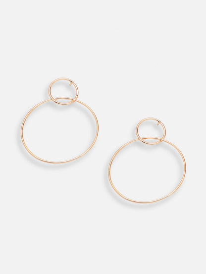 GOLD PLATED PARTY DESIGNER DROP EARRING FOR WOMEN