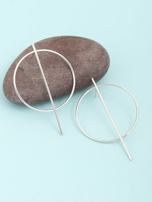 GOLD PLATED PARTY DESIGNER DROP EARRING FOR WOMEN