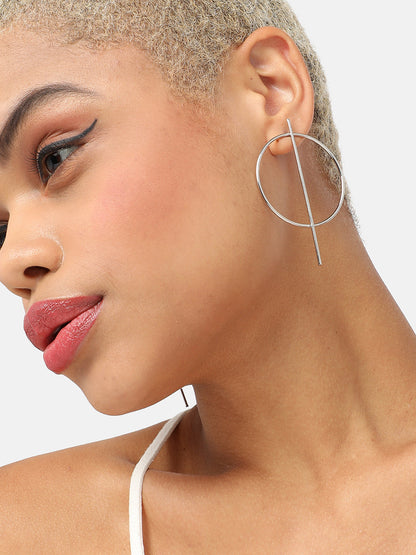 GOLD PLATED PARTY DESIGNER DROP EARRING FOR WOMEN
