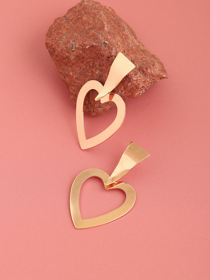 GOLD PLATED PARTY DESIGNER DROP EARRING FOR WOMEN
