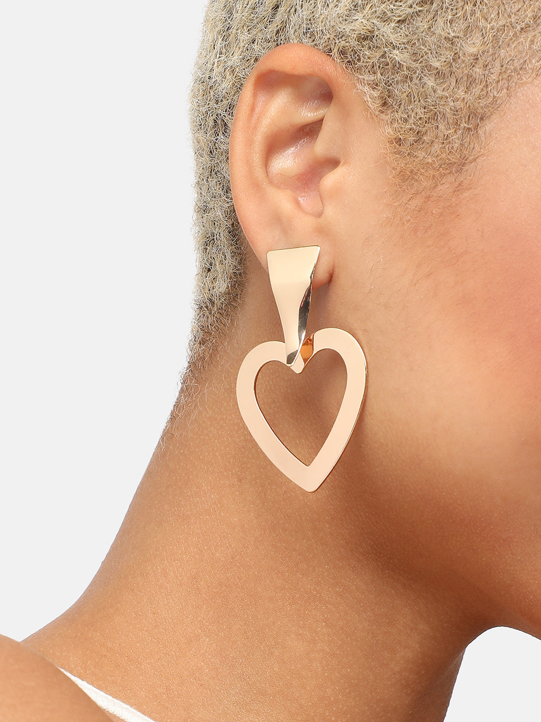 GOLD PLATED PARTY DESIGNER DROP EARRING FOR WOMEN