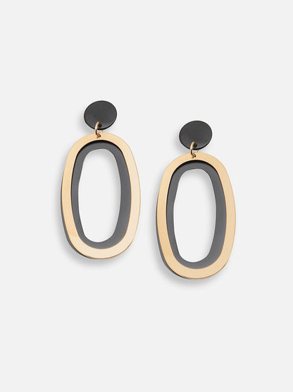 GOLD PLATED PARTY DESIGNER DROP EARRING FOR WOMEN
