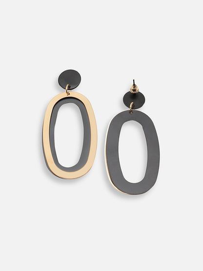 GOLD PLATED PARTY DESIGNER DROP EARRING FOR WOMEN