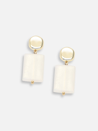 GOLD PLATED PARTY DESIGNER DROP EARRING FOR WOMEN