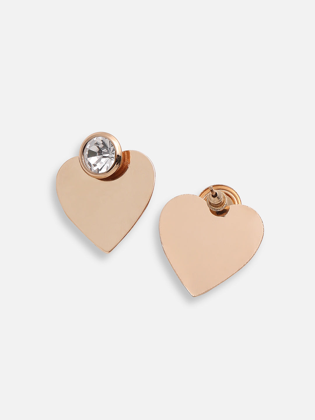 GOLD PLATED PARTY DESIGNER STONE DROP EARRING FOR WOMEN