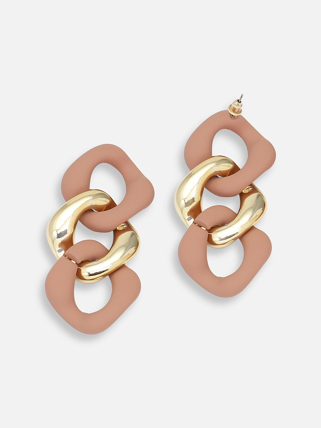 GOLD PLATED PARTY DESIGNER DROP EARRING FOR WOMEN