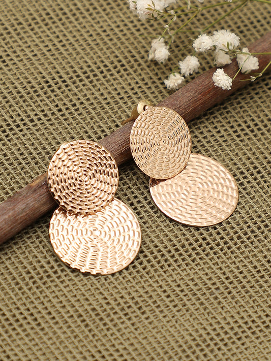 GOLD PLATED PARTY DESIGNER DROP EARRING FOR WOMEN
