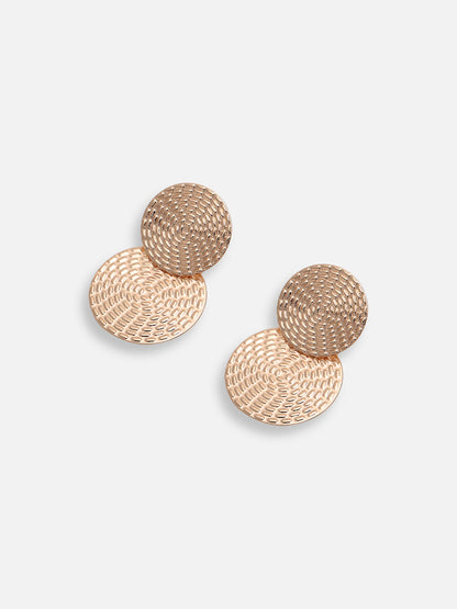 GOLD PLATED PARTY DESIGNER DROP EARRING FOR WOMEN