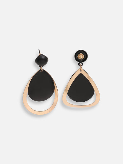 GOLD PLATED PARTY DESIGNER DROP EARRING FOR WOMEN