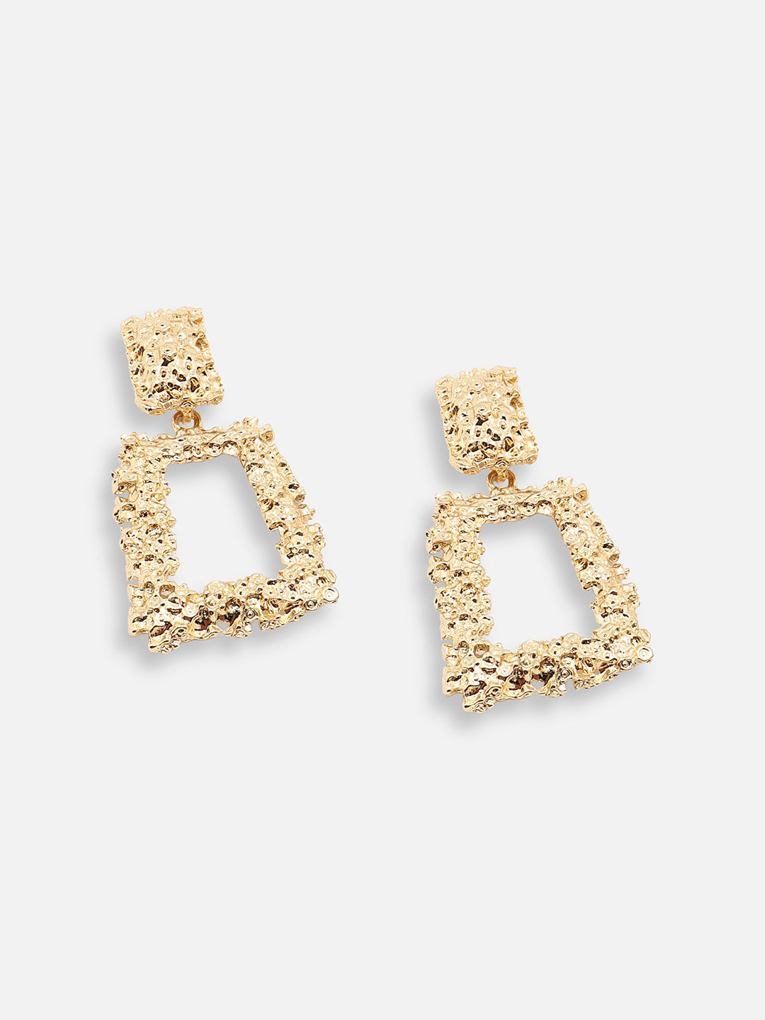 GOLD PLATED PARTY DESIGNER DROP EARRING FOR WOMEN
