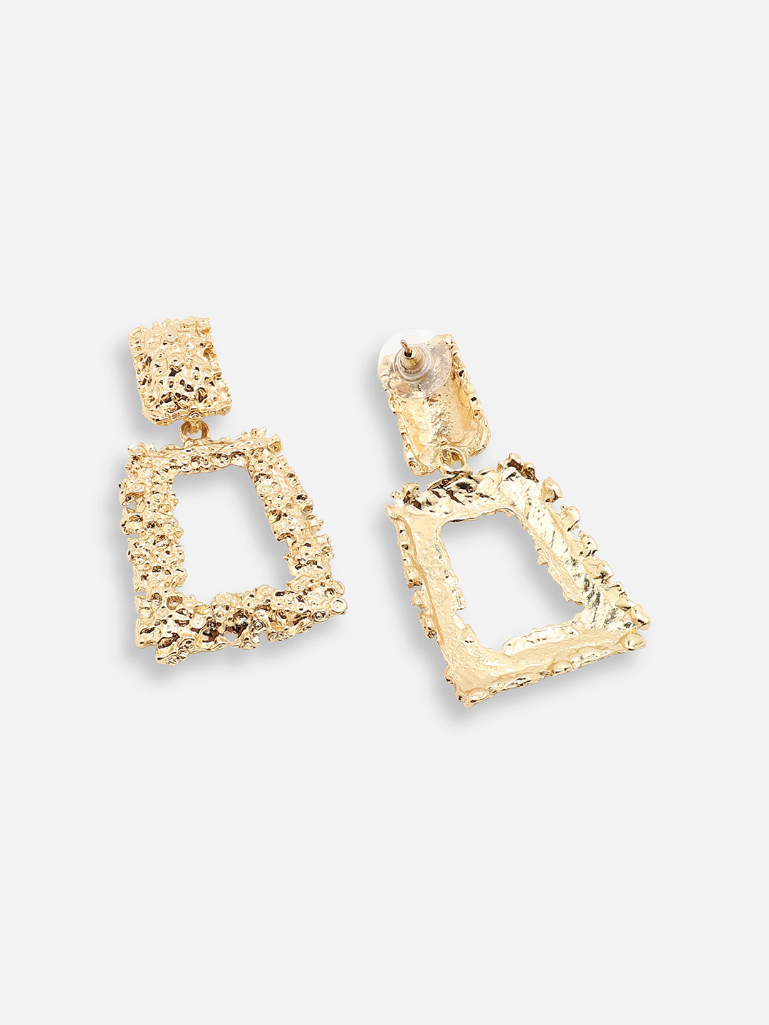 GOLD PLATED PARTY DESIGNER DROP EARRING FOR WOMEN