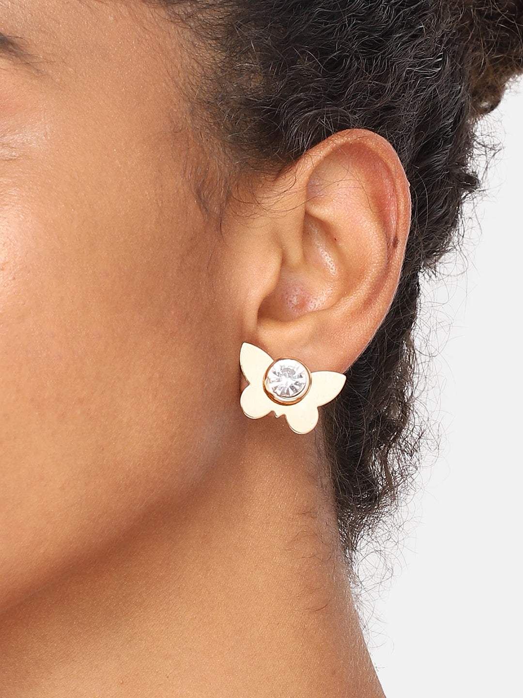 GOLD PLATED PARTY DESIGNER DROP EARRING FOR WOMEN