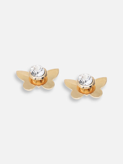 GOLD PLATED PARTY DESIGNER DROP EARRING FOR WOMEN