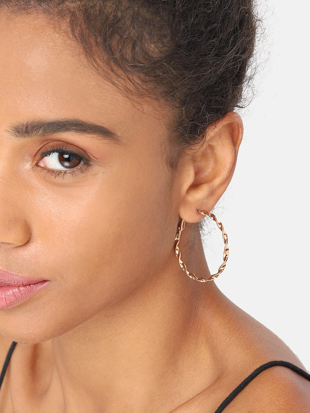GOLD PLATED PARTY DESIGNER DROP EARRING FOR WOMEN