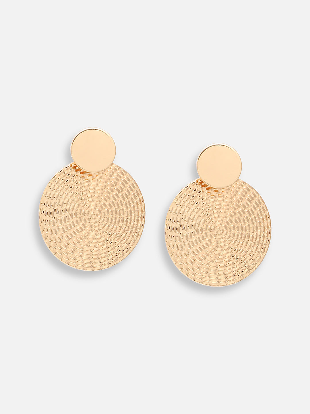GOLD PLATED PARTY DESIGNER DROP EARRING FOR WOMEN
