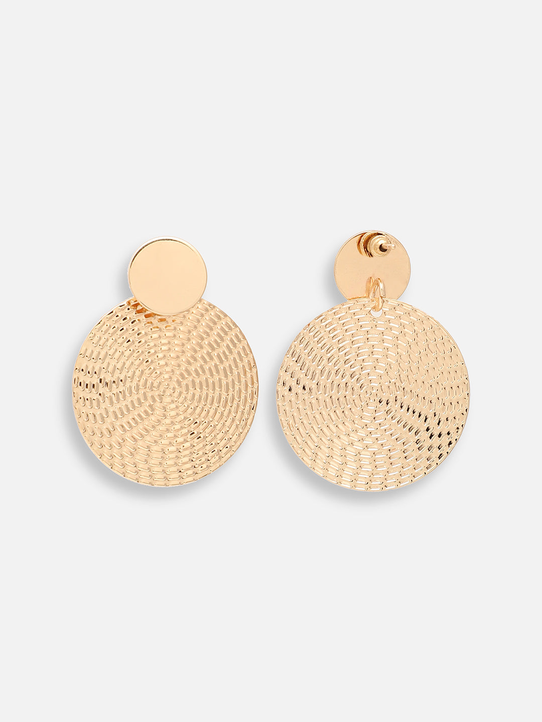 GOLD PLATED PARTY DESIGNER DROP EARRING FOR WOMEN