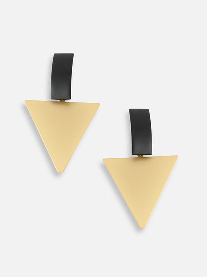GOLD PLATED PARTY DESIGNER DROP EARRING FOR WOMEN