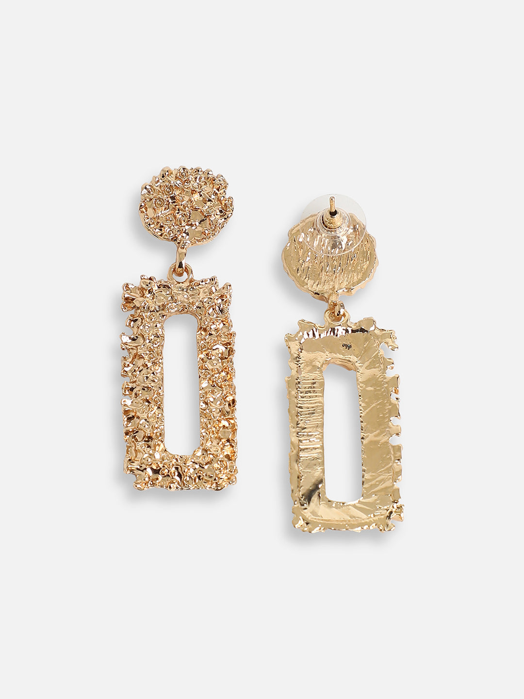 GOLD PLATED PARTY DESIGNER DROP EARRING FOR WOMEN
