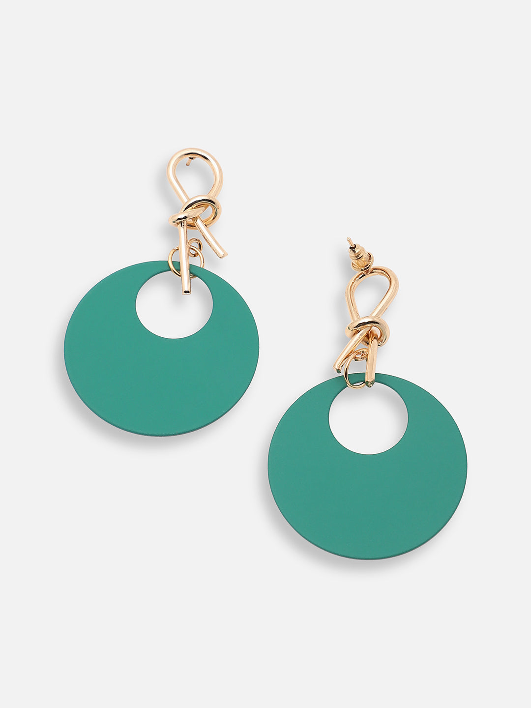GOLD PLATED PARTY DESIGNER DROP EARRING FOR WOMEN