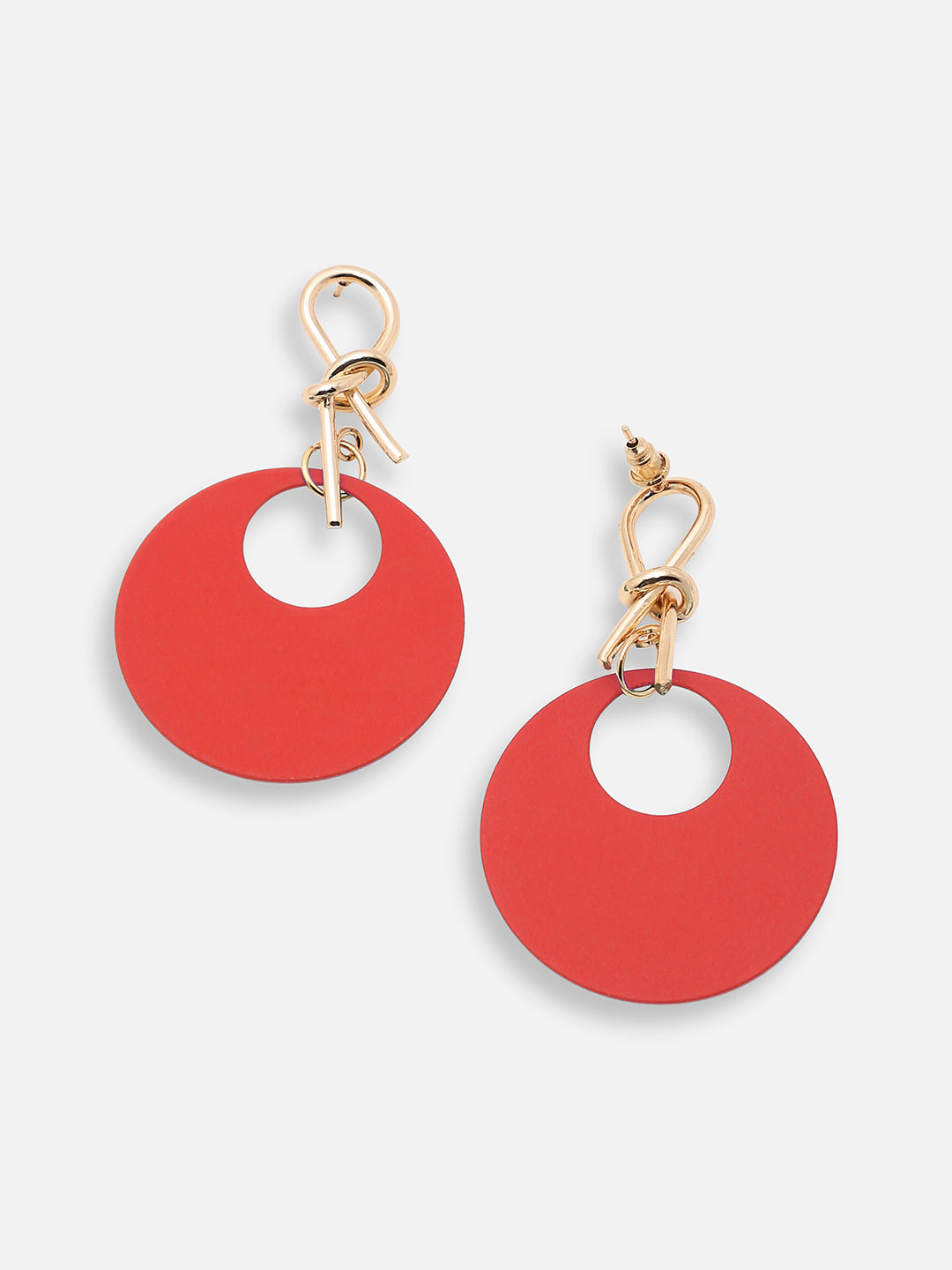 GOLD PLATED PARTY DESIGNER DROP EARRING FOR WOMEN