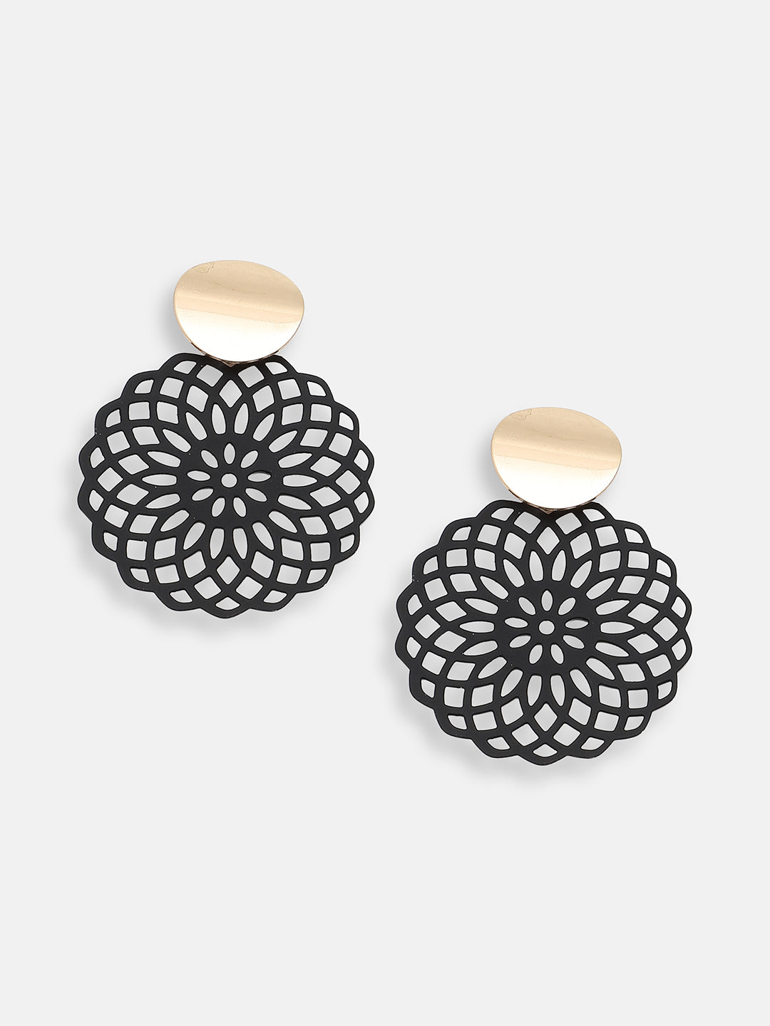 GOLD PLATED PARTY DESIGNER DROP EARRING FOR WOMEN