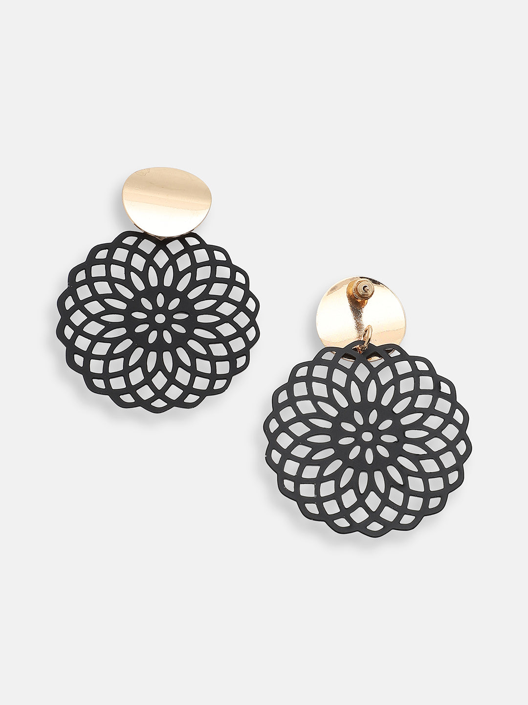 GOLD PLATED PARTY DESIGNER DROP EARRING FOR WOMEN