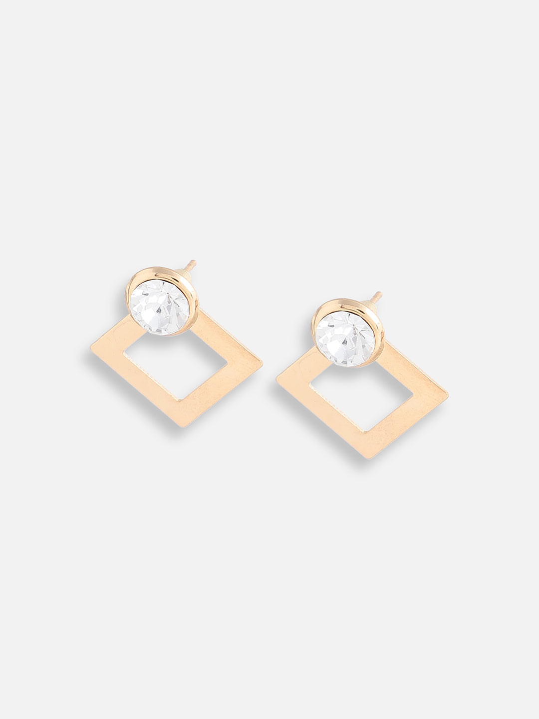 GOLD PLATED PARTY DESIGNER DROP EARRING FOR WOMEN