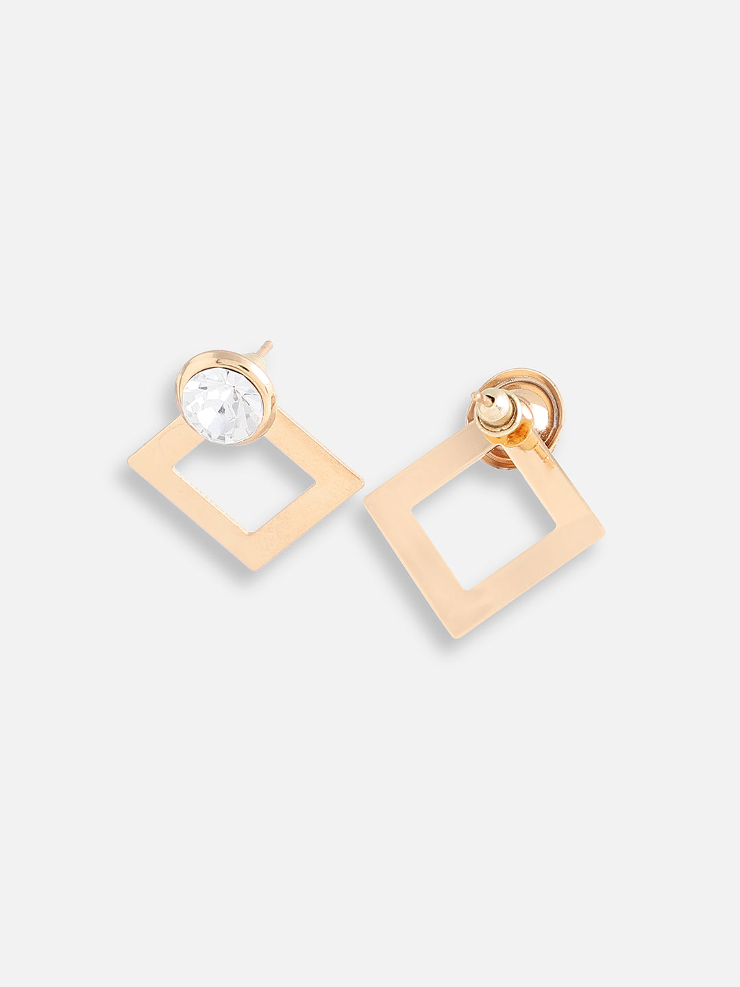 GOLD PLATED PARTY DESIGNER DROP EARRING FOR WOMEN
