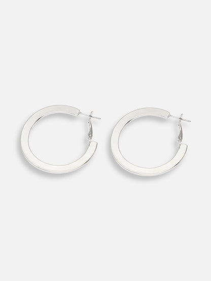 SILVER PLATED PARTY DESIGNER DROP EARRING FOR WOMEN