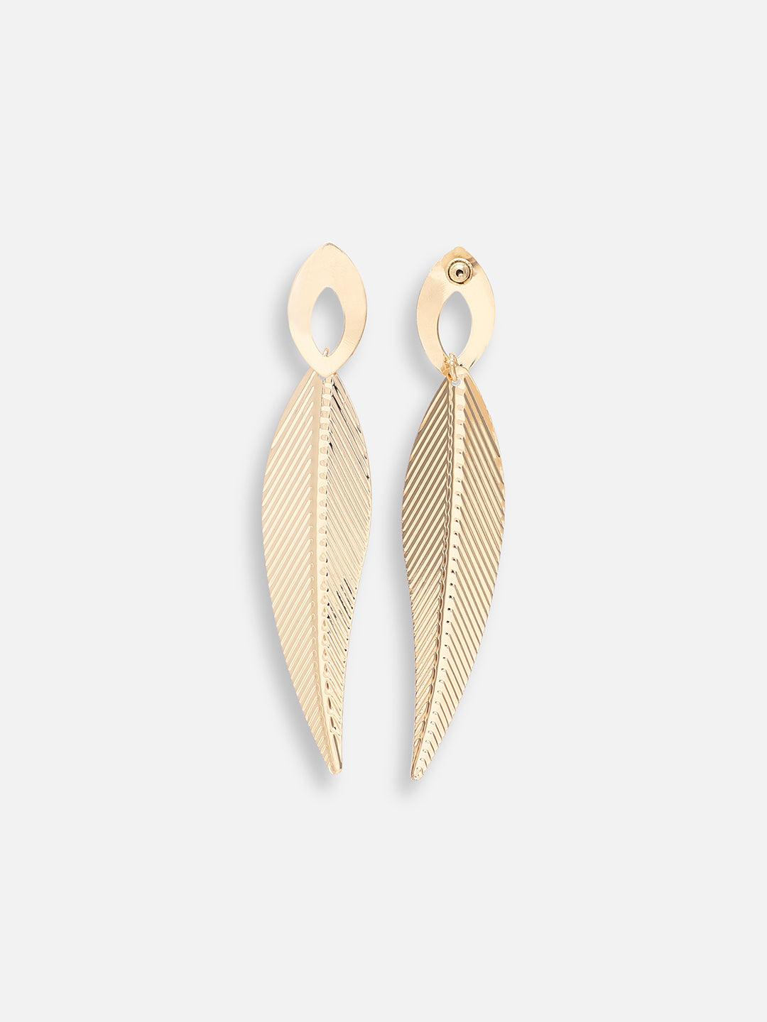 GOLD PLATED PARTY DESIGNER DROP EARRING FOR WOMEN