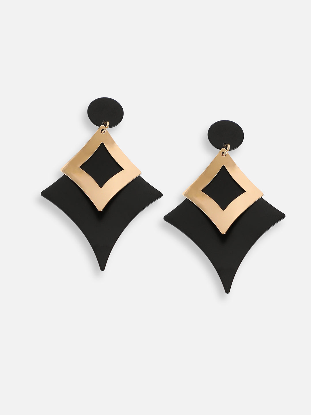 GOLD PLATED PARTY DESIGNER DROP EARRING FOR WOMEN