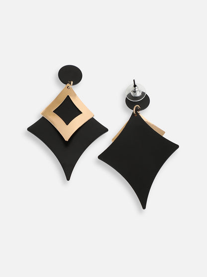 GOLD PLATED PARTY DESIGNER DROP EARRING FOR WOMEN
