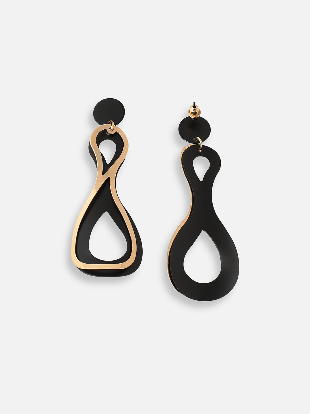 GOLD PLATED PARTY DESIGNER DROP EARRING FOR WOMEN