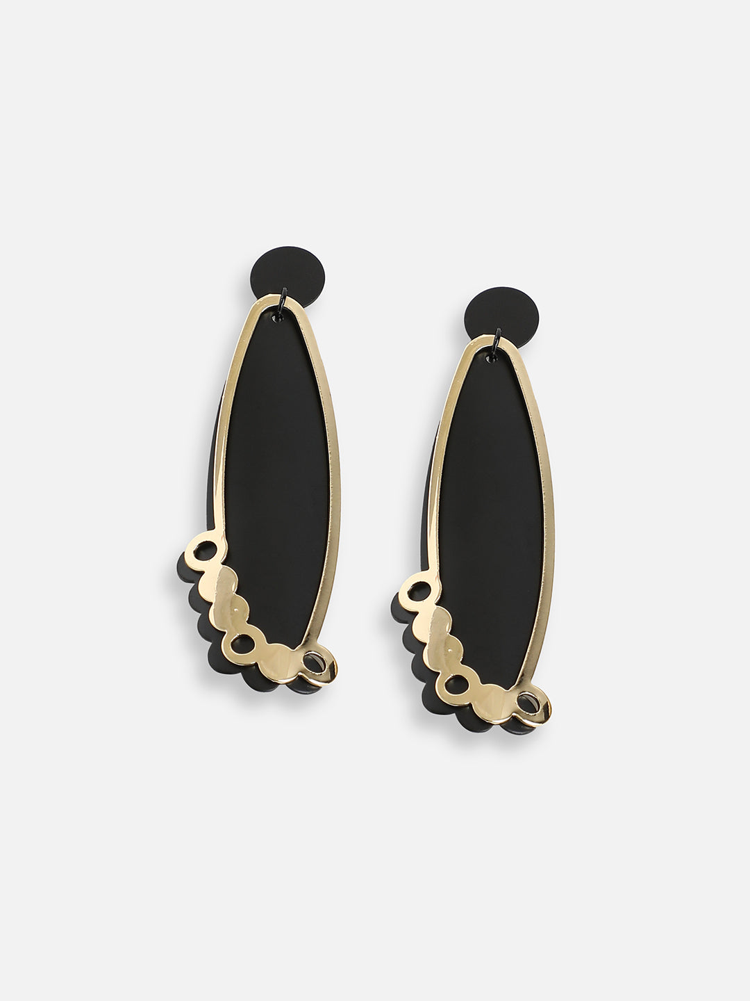 GOLD PLATED PARTY DESIGNER DROP EARRING FOR WOMEN