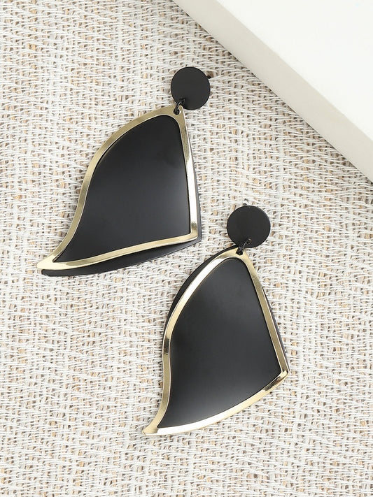 GOLD PLATED PARTY DESIGNER DROP EARRING FOR WOMEN