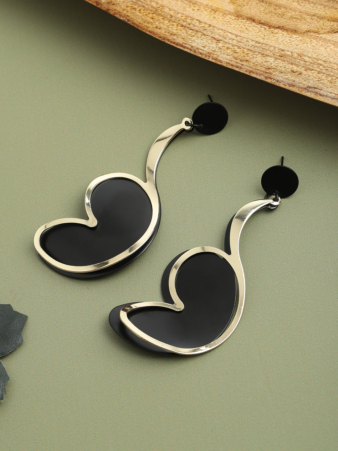 GOLD PLATED PARTY DESIGNER DROP EARRING FOR WOMEN
