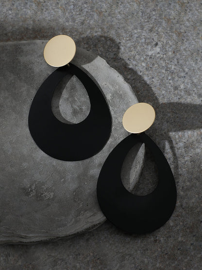 GOLD PLATED PARTY DESIGNER DROP EARRING FOR WOMEN