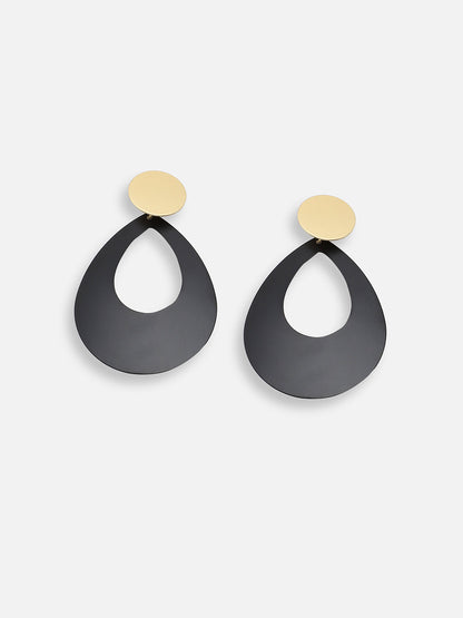 GOLD PLATED PARTY DESIGNER DROP EARRING FOR WOMEN