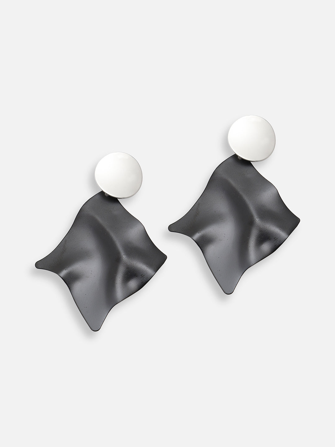 SILVER PLATED PARTY DESIGNER DROP EARRING FOR WOMEN