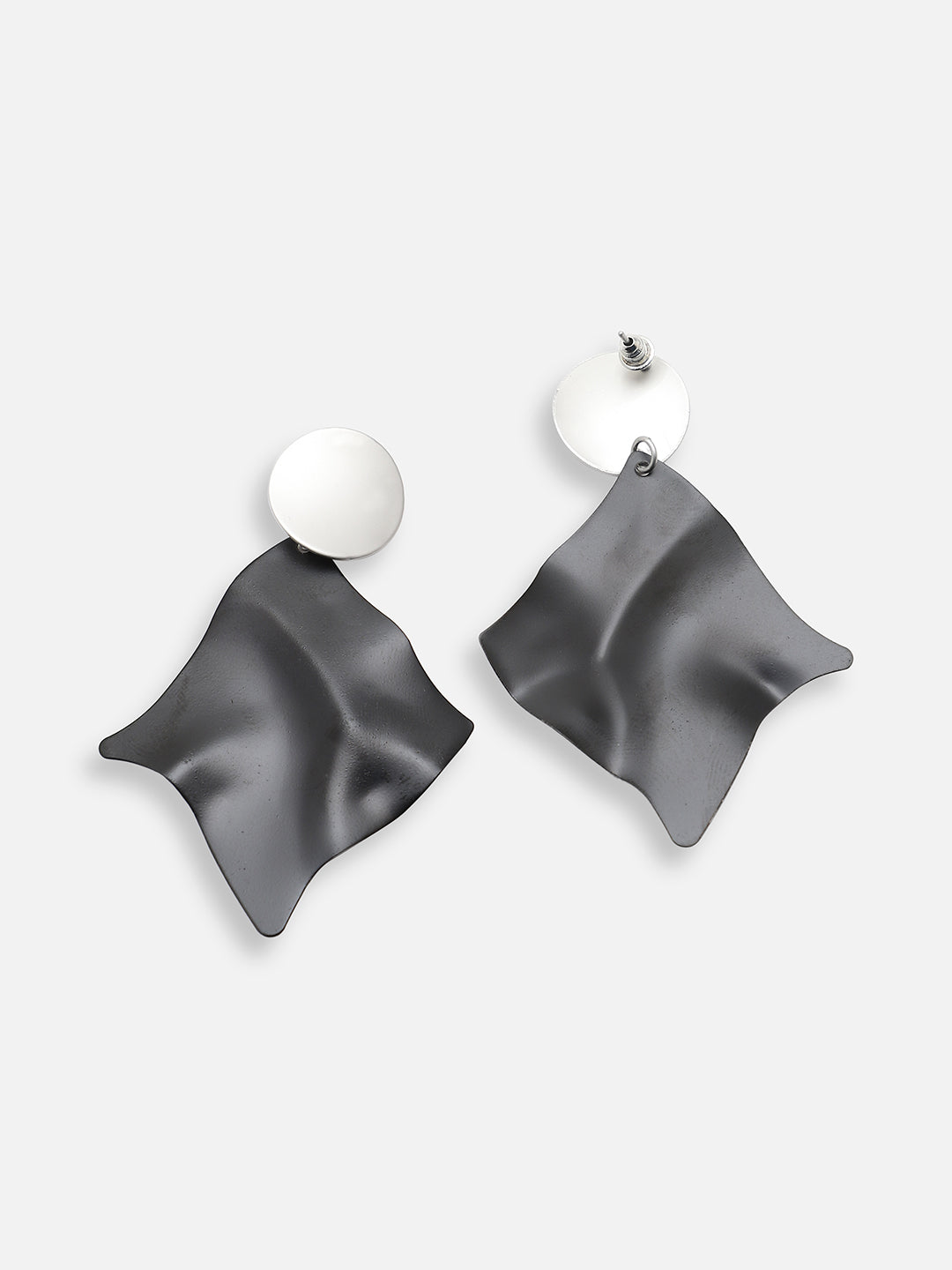 SILVER PLATED PARTY DESIGNER DROP EARRING FOR WOMEN