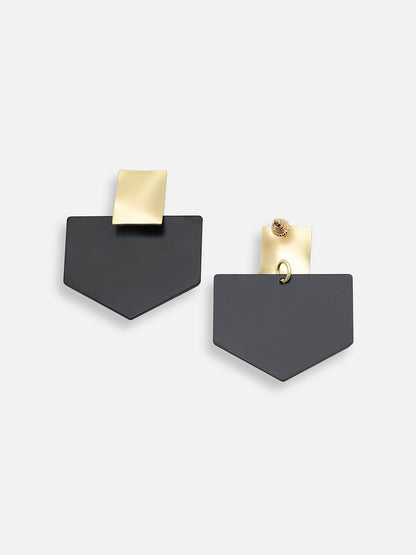 GOLD PLATED PARTY DESIGNER DROP EARRING FOR WOMEN