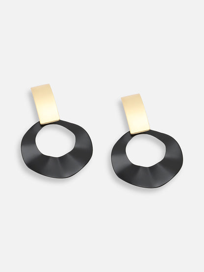 GOLD PLATED PARTY DESIGNER DROP EARRING FOR WOMEN