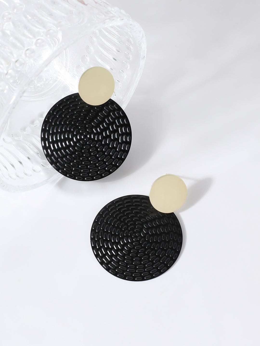 GOLD PLATED PARTY DESIGNER DROP EARRING FOR WOMEN