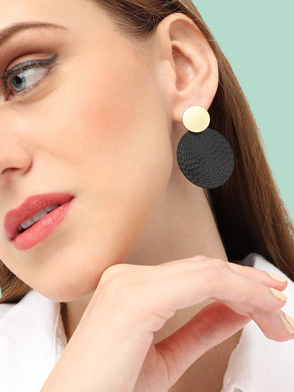 GOLD PLATED PARTY DESIGNER DROP EARRING FOR WOMEN