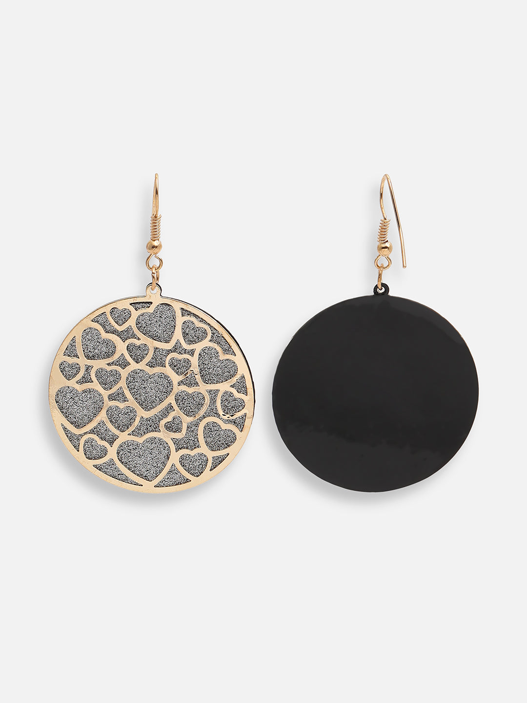 GOLD PLATED PARTY DESIGNER STONE DROP EARRING FOR WOMEN