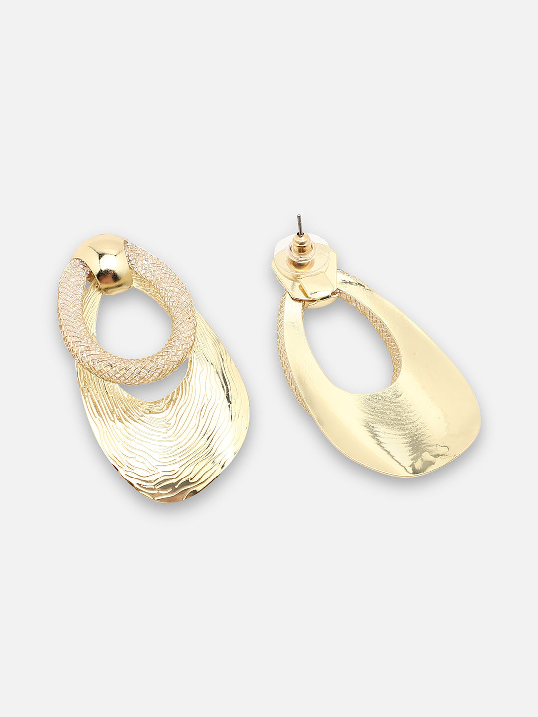 GOLD PLATED PARTY DESIGNER DROP EARRING FOR WOMEN