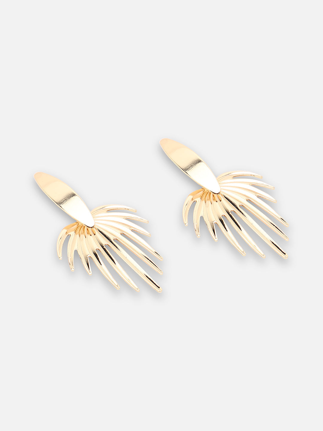GOLD PLATED PARTY DESIGNER DROP EARRING FOR WOMEN