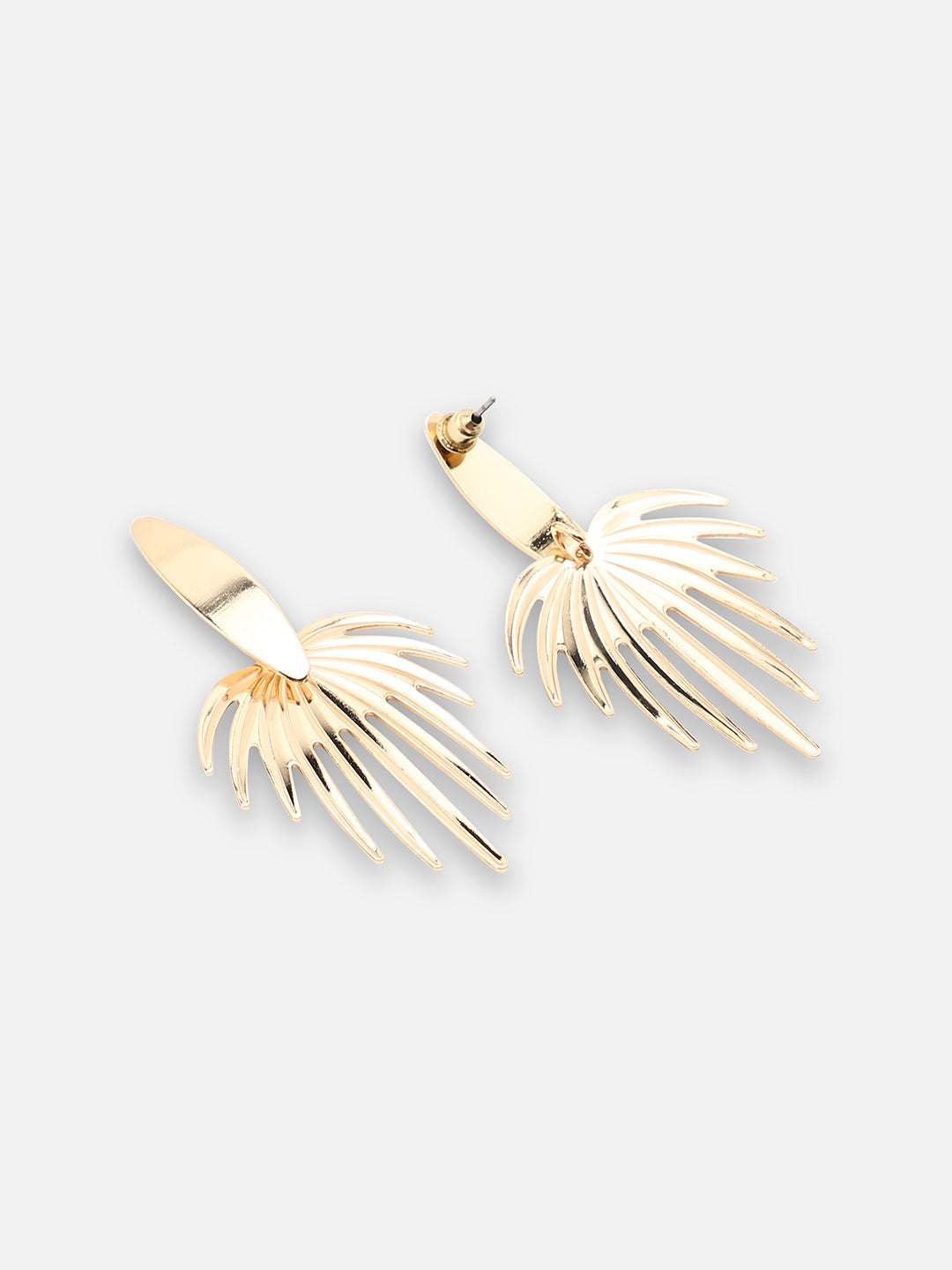 GOLD PLATED PARTY DESIGNER DROP EARRING FOR WOMEN